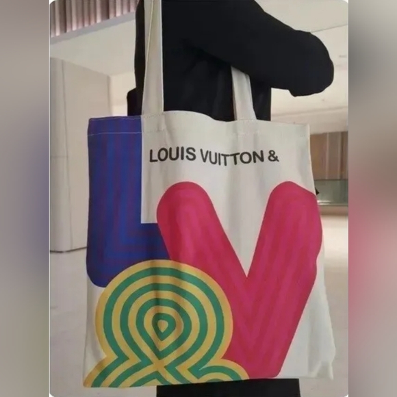 Louis Vuitton limited edition shopping ECO tote bag from the Shenzhen museum - Picture 2 of 5